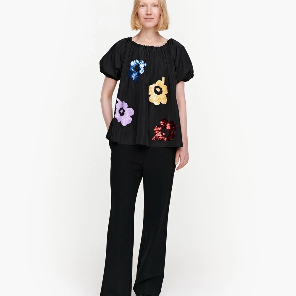 Marimekko x Angel Chen Askeleeni Top